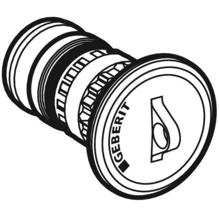 622.000.00.5 Заглушка Geberit Mepla Geberit  - Вид №1