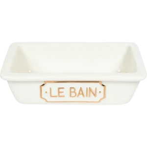 Мыльница Wess Le Bain Blanc керамика цвет белый 82260758 STLM-2137612