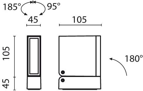 SIMES Регулируемый светодиодный проектор для улицы Keen sun-id-1383204 - Вид №6