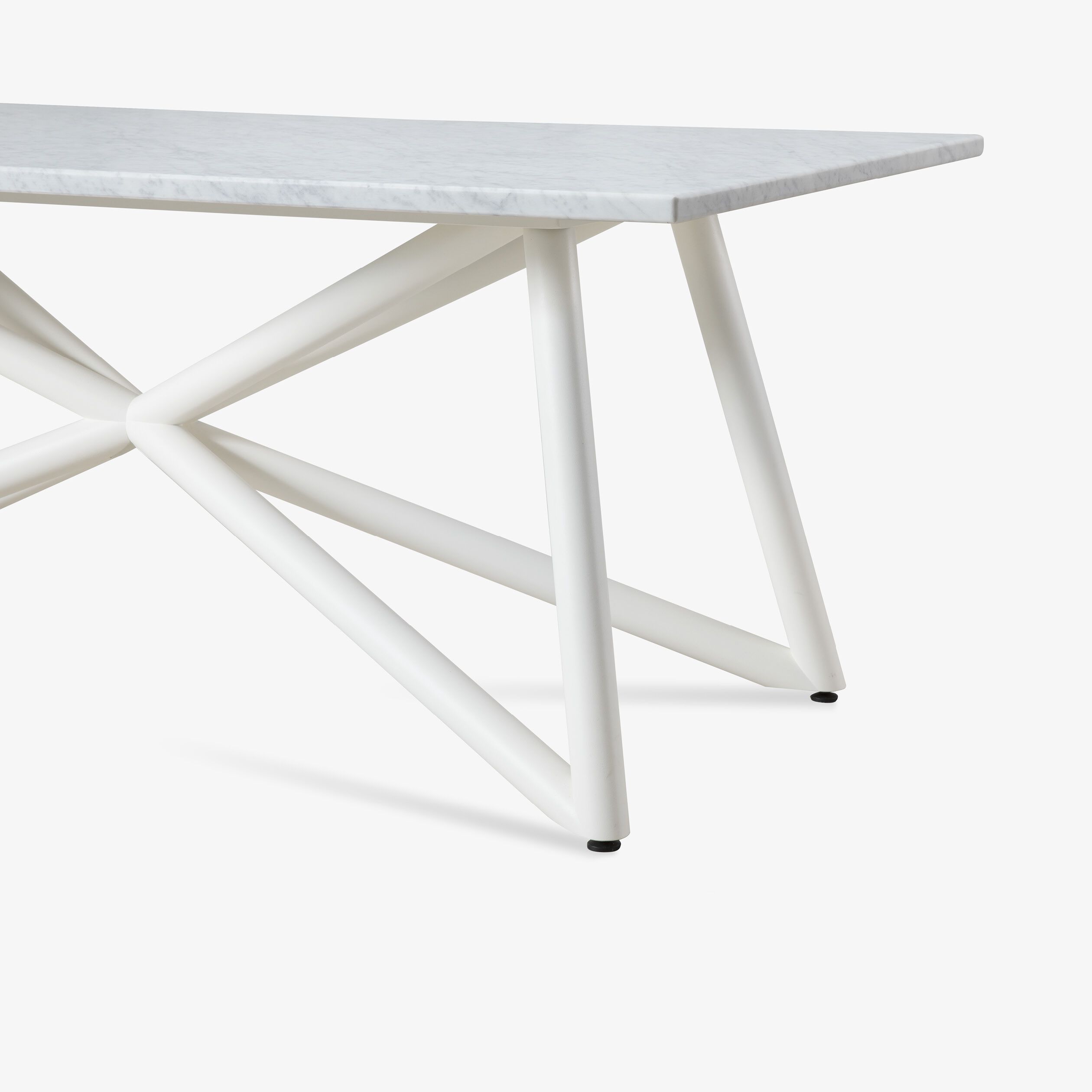 Прямоугольный садовый стол из каррарского мрамора VELTHA® искусство ARCH-00134226 - Вид №5