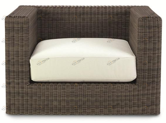 Ethimo Садовое кресло из ethimo etwick® с подлокотниками Cube Cbpo2000