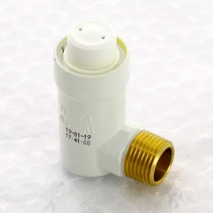 Воздухоотводчик автоматический Flamco Flexvent H 1/2 без отсечного клапана, белый