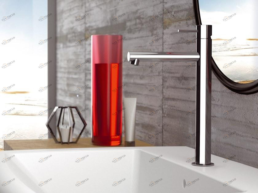 Rubinetterie Mariani Смеситель для раковины, однорычажный, из латуни, без слива Ultraminimal 398/um