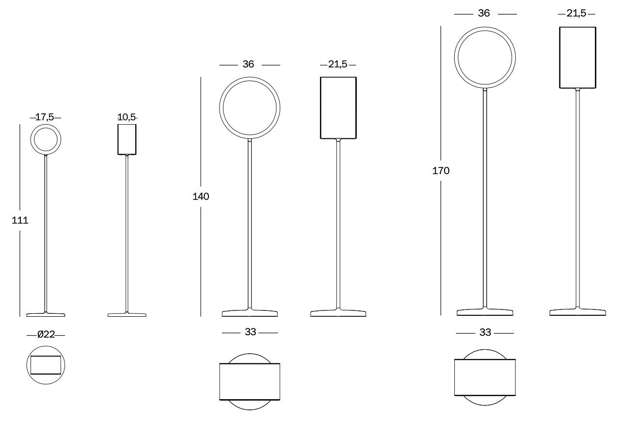 Светодиодный торшер с диммером Magis Lost ARCH-00085795 - Вид №5