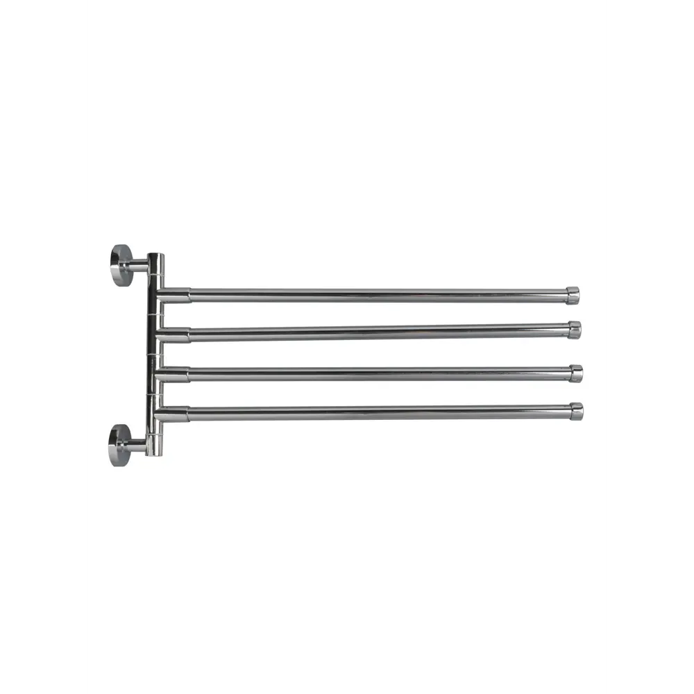 Держатель для полотенец Аквалиния CS-901 4 крючка цвет хром STLM-2177998