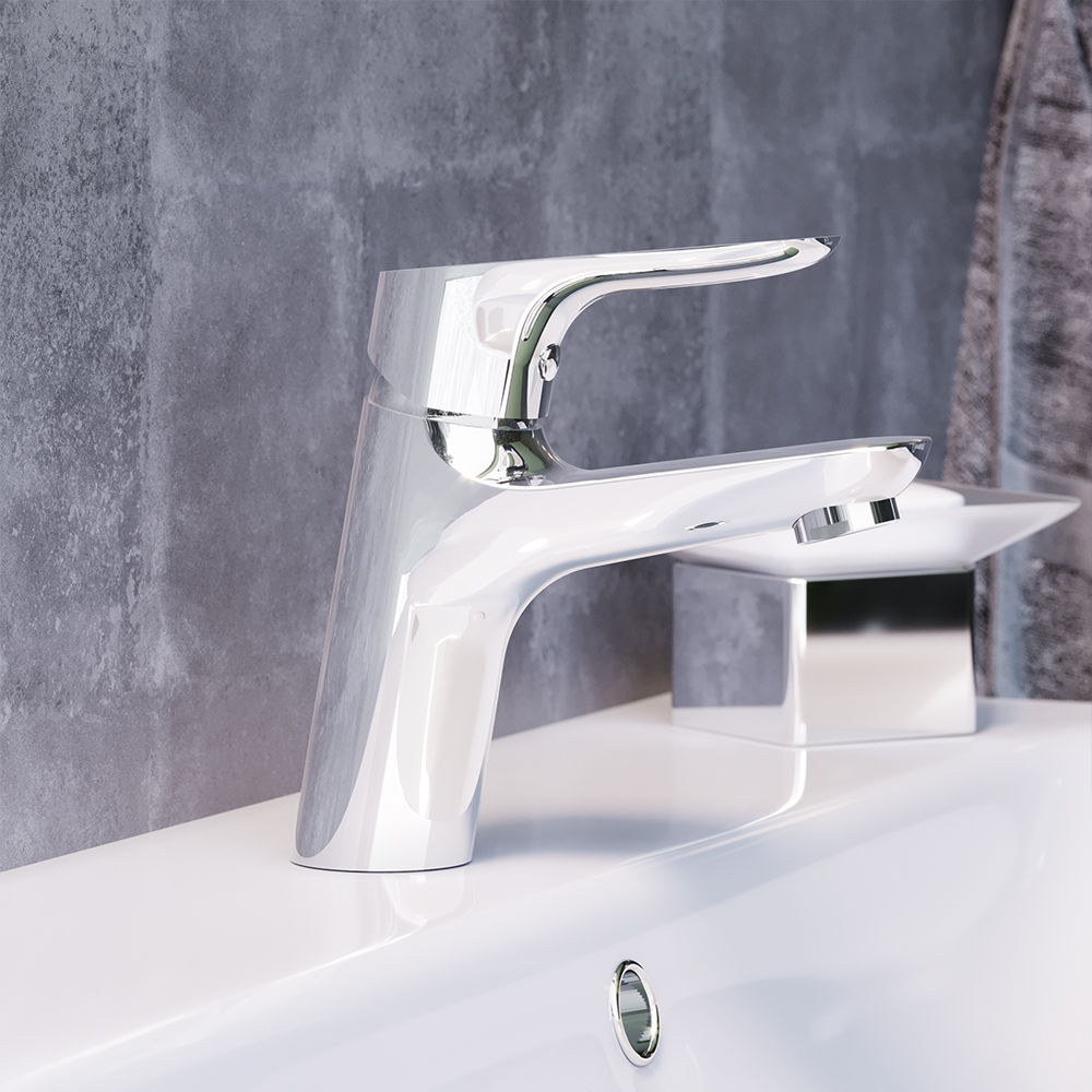 770210000 смеситель для умывальника Damixa Origin Bit  - Вид №1