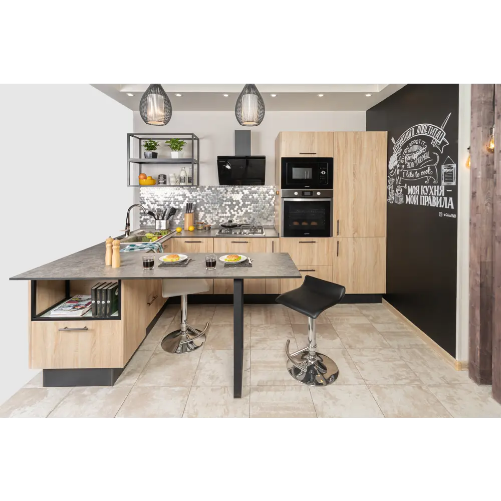 Фасад кухонный Сантьяго Delinia ID 39.7×76.5 см в цвете светлое дерево 82676480 STLM-0033772 - Вид №12