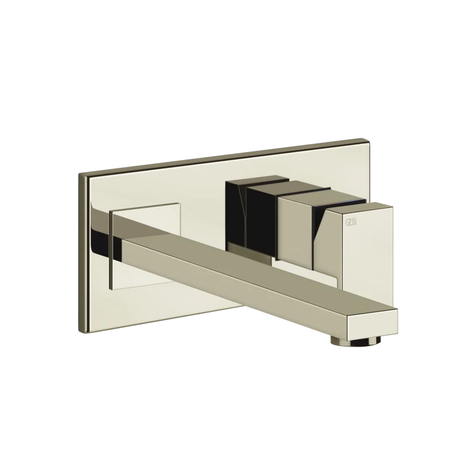 Смеситель для умывальника 44838 720 Gessi Rettangolo НИКЕЛЬ PVD 44838720