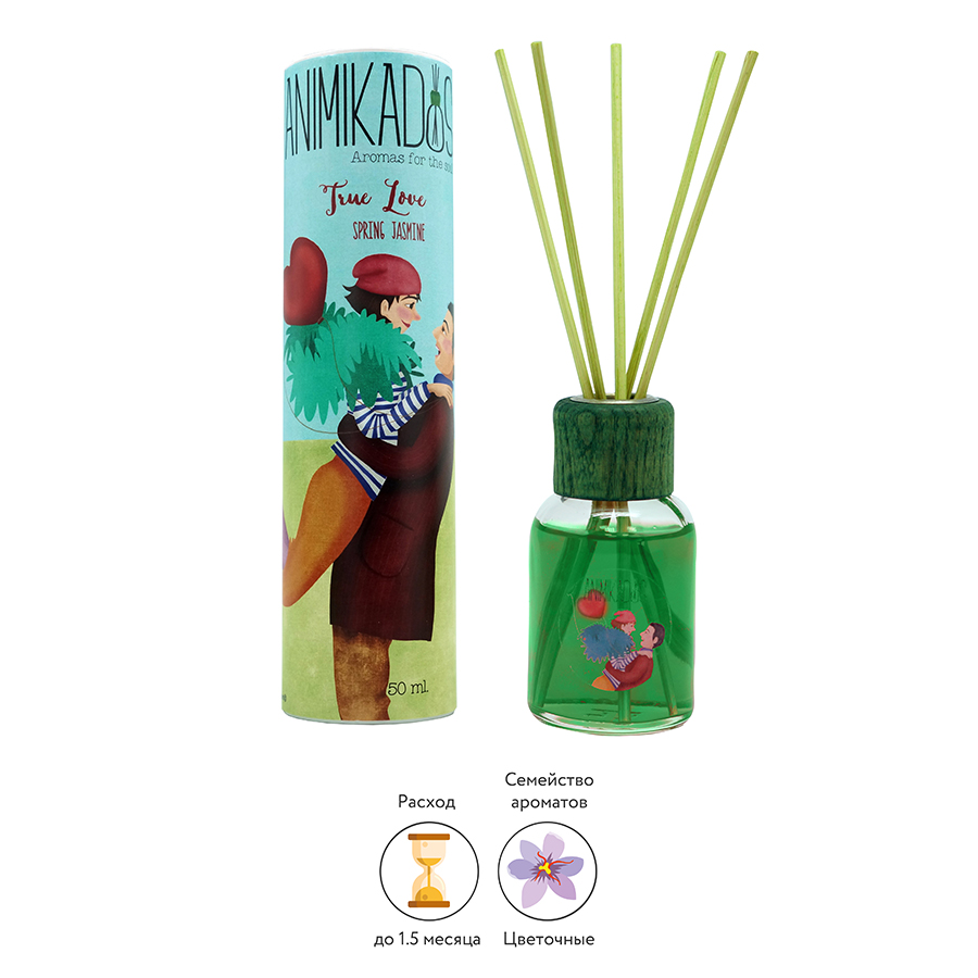 MK050RCAMGB Диффузор ароматический , animikados, true love, 50 мл Ambientair  - Вид №1