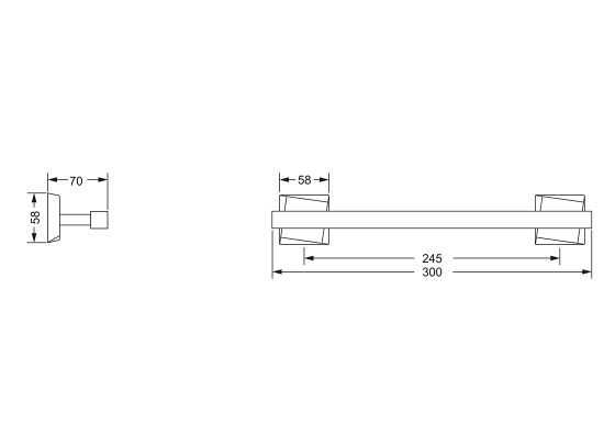 Поручень для ванны JOERGER Turn 623.00.031.000 - Вид №1