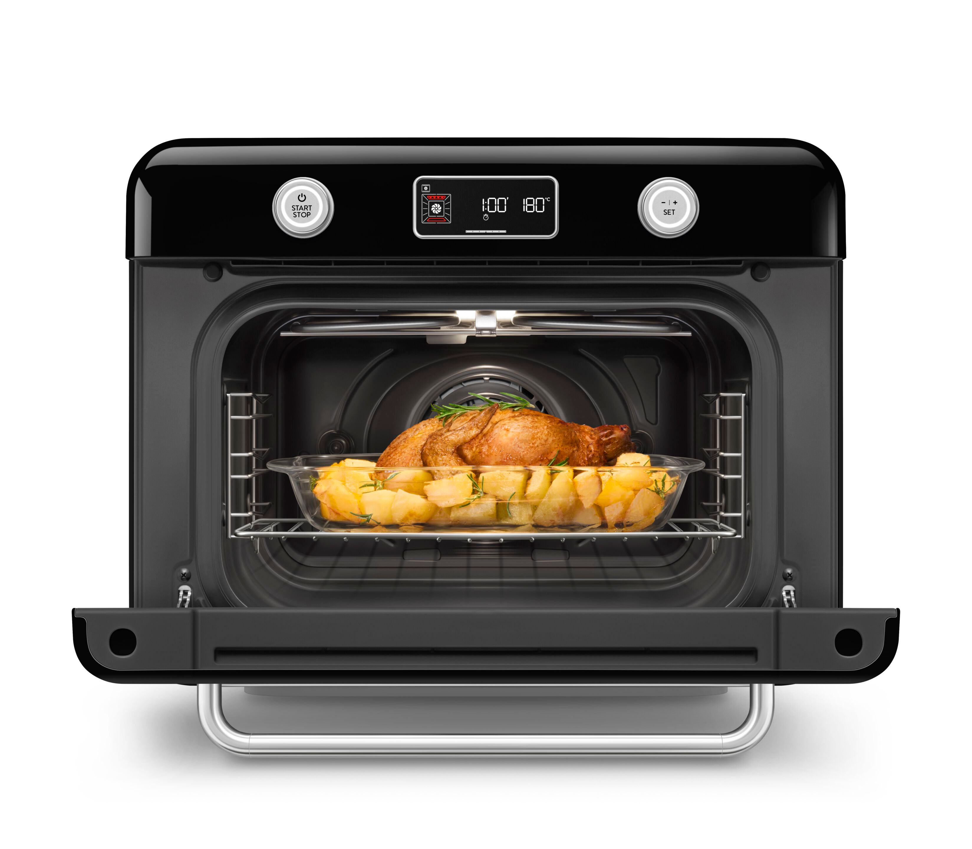 Комбинированная Паровая печь Smeg Smeg в стиле 50-х ARCH-00028844 - Вид №9