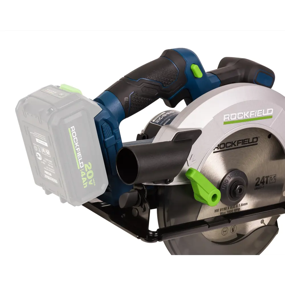 Аккумуляторная циркулярная пила Rockfield RF2310B для профессионального распила 89366508 STLM-1392971 - Вид №8