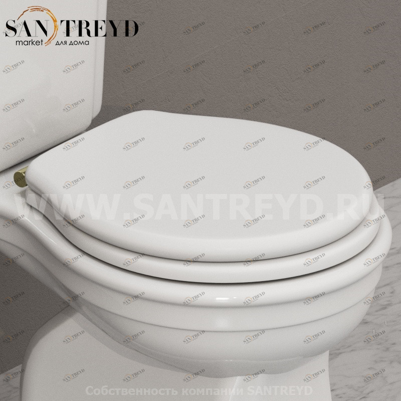 PS23RB Крышка сиденье для унитаза Ceramica Globo PAESTUM