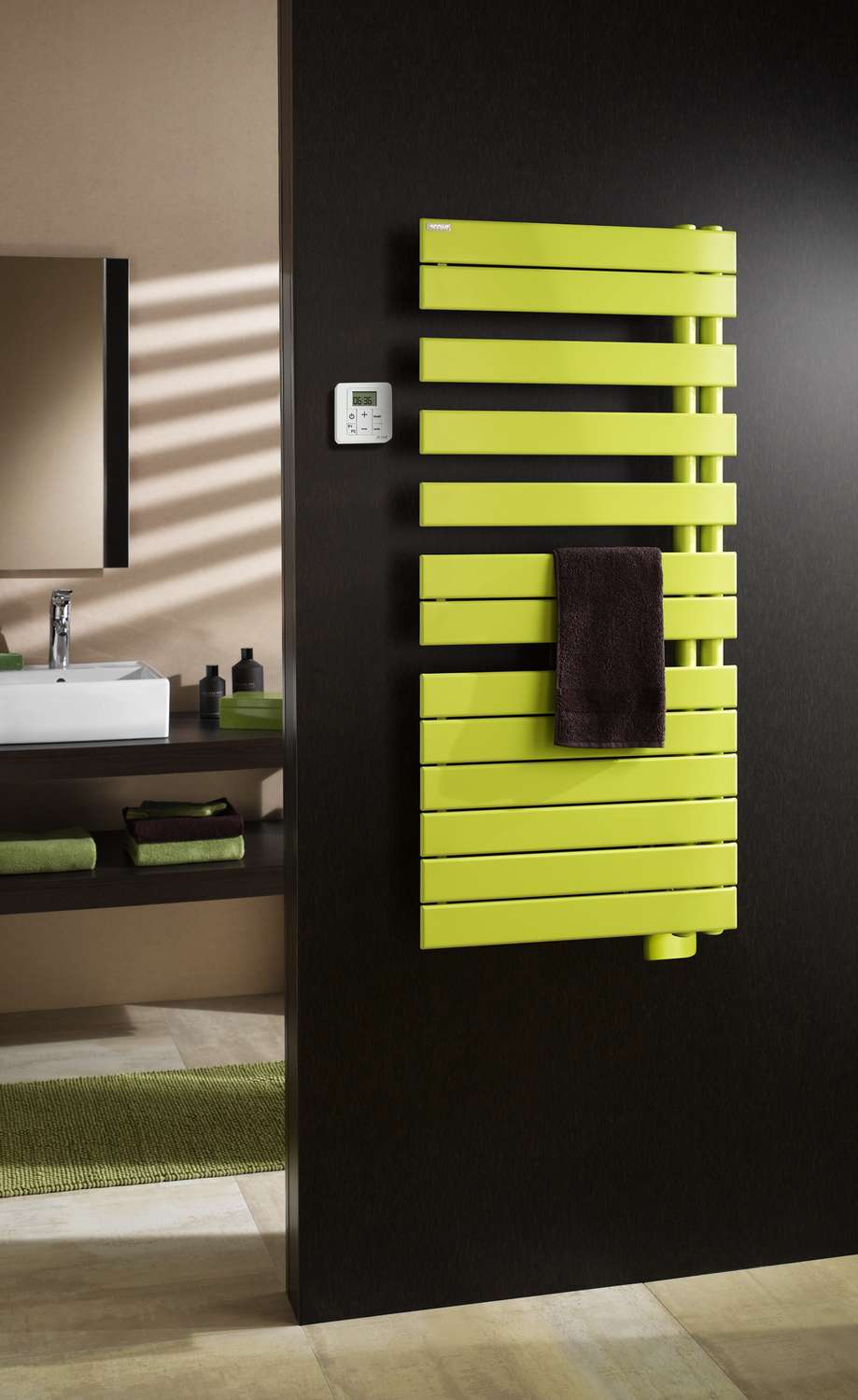 Электрический радиатор TFR-075-055/GF Fassane SPA Asymétrique à droite Acova 1206  - Вид №2