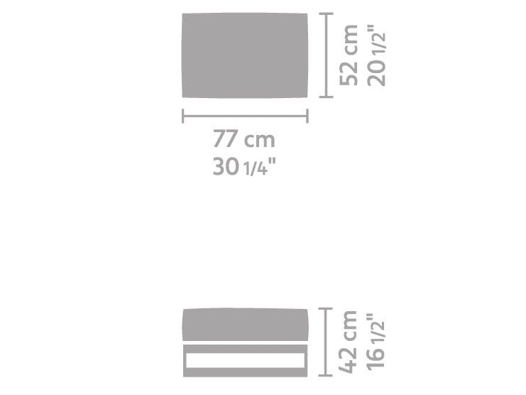 Пуф / кожаная подставка для ног Linteloo Маттерхорн ARCH-00112735 - Вид №3
