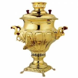 Самовар Персидский С Momtaz/3 жаровый 5 л. + труба