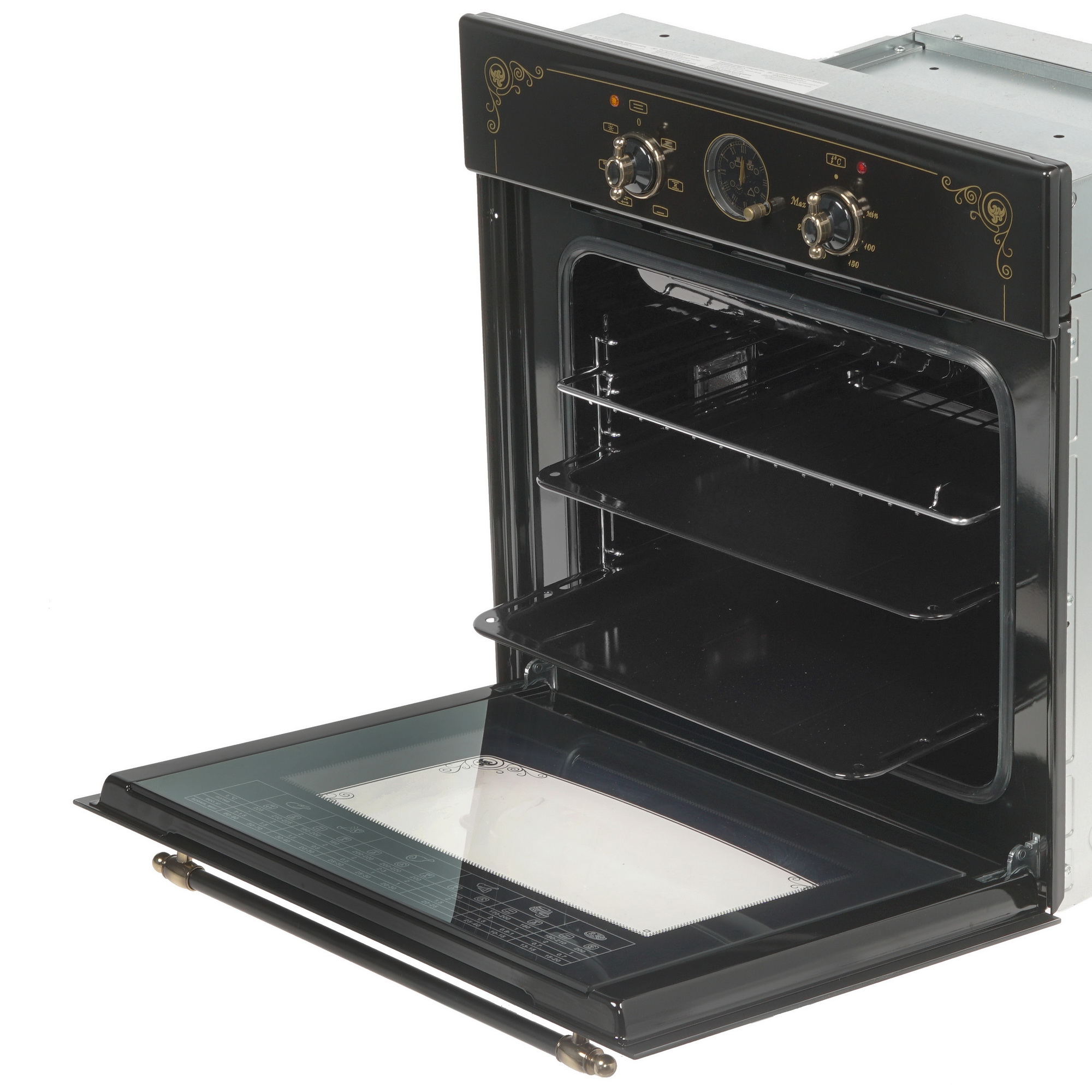 1266694 Электрический духовой шкаф Gefest ЭДВ ДА 602-02 К93 черный STDN-0078133 - Вид №5