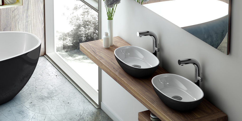 VBBAR48BK Накладная раковина на столешницу  овальная Victoria + Albert  - Вид №1