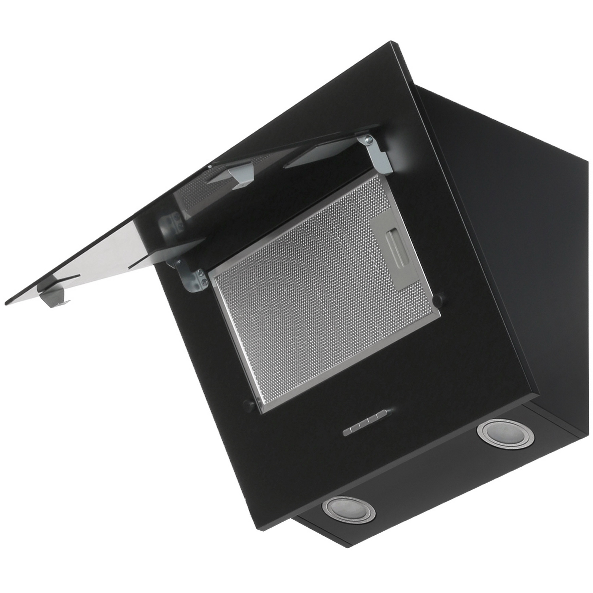 8160055 Вытяжка наклонная HOMSair BELL 50 черный/черный STDN-0100552 - Вид №2