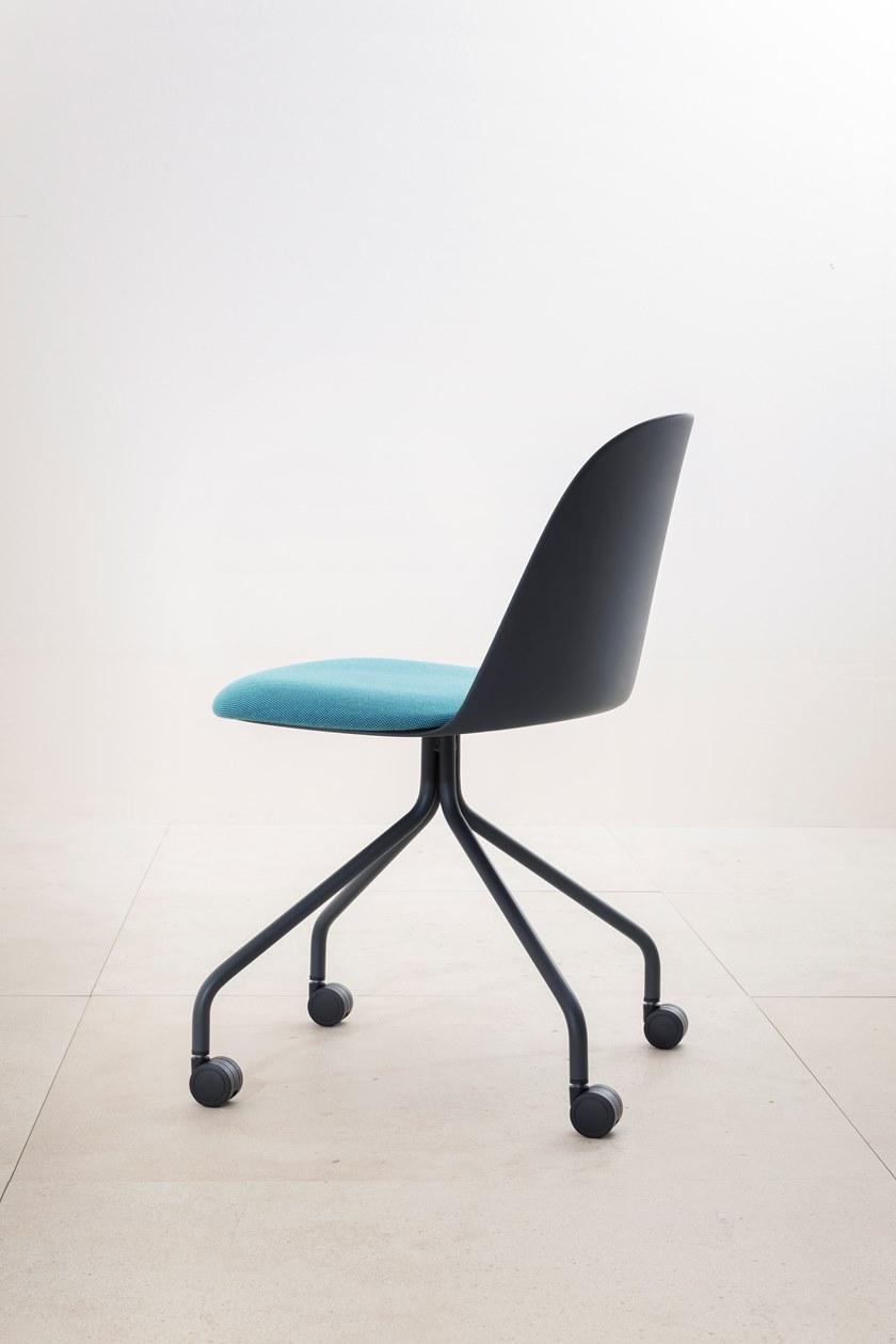 Miniforms Стул полипропиленовый на колесиках Mariolina sun-id-1380731 - Вид №1