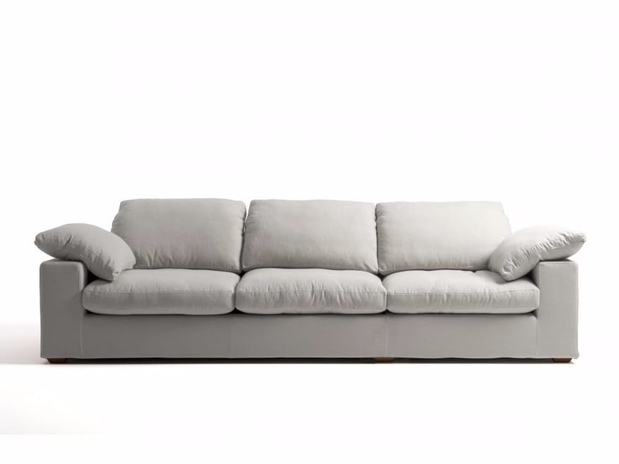 4-местный льняной диван Mantellassi 1926 ITALO ARCH-00104903