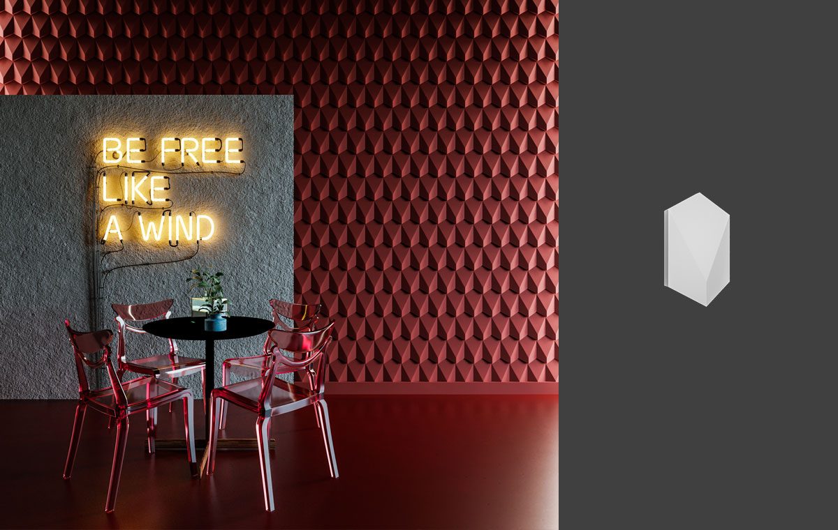 QUADRUM 3D Панели LAB.Space QUADRUM-1