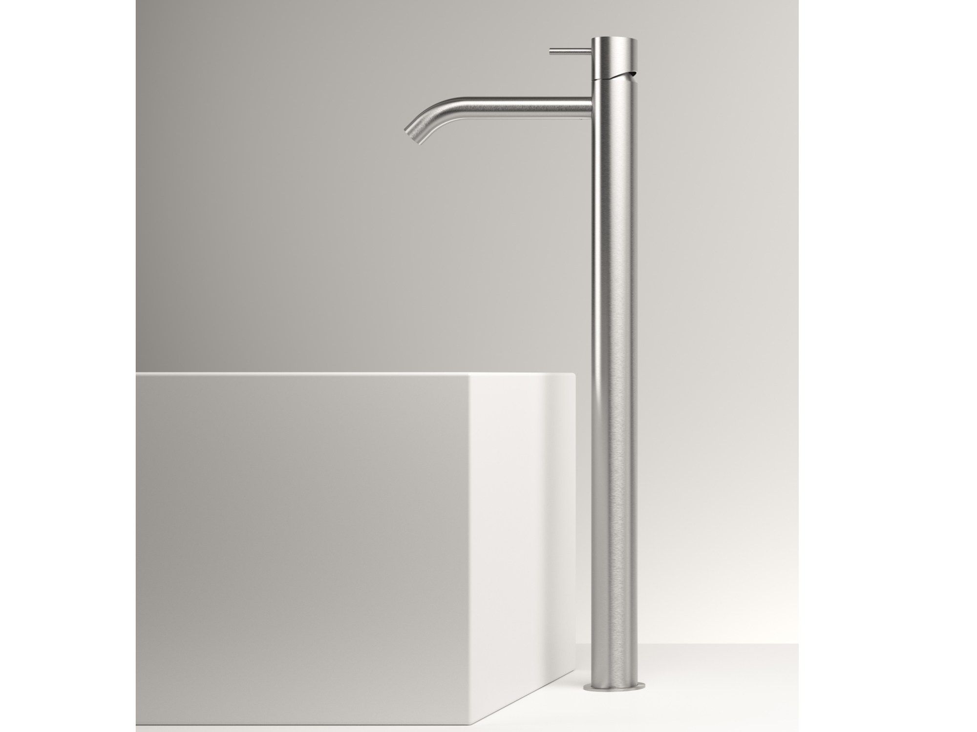 Смеситель для раковины из нержавеющей стали Zazzeri Z316 MONO ARCH-00136970