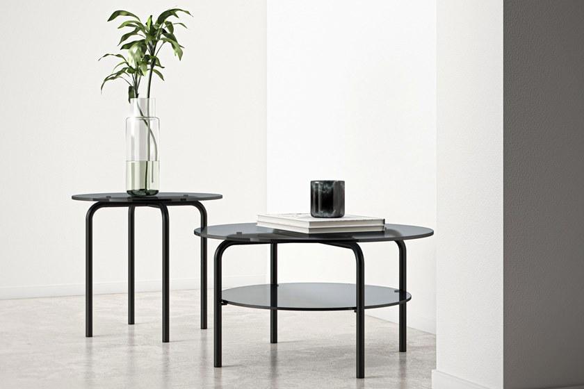 Thonet Круглый стеклянный журнальный столик для гостиной Mr 515 sun-id-1480011 - Вид №1