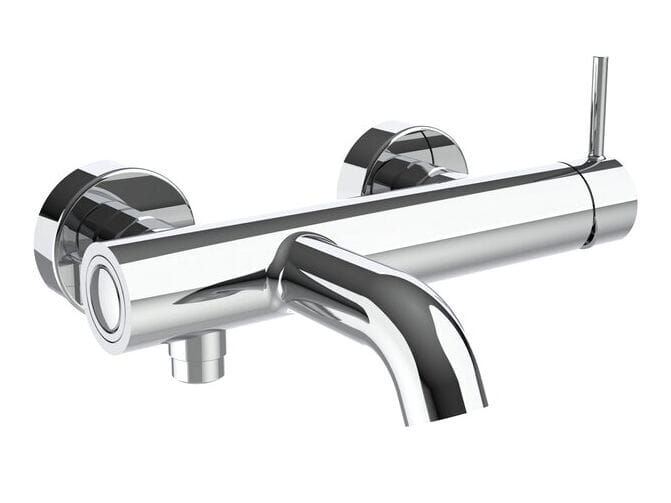 Настенный однорычажный смеситель для ванны с переключателем CRISTINA Rubinetterie Phi ARCH-00063949 - Вид №1
