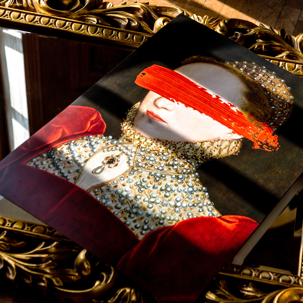 30101920 Арт-портрет «Елизавета» (холст, галерейная натяжка) Object Desire  - Вид №2