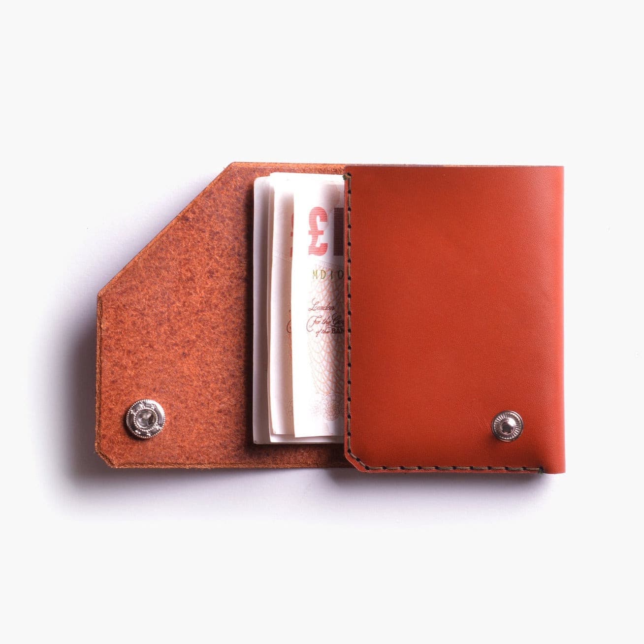 W103COGN Денежный кошелек - Коньяк Wingback  - Вид №1