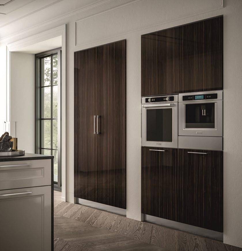 Composit Лакированная встроенная кухня с ручками sun-id-1439445 - Вид №2