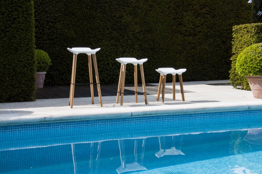 Высокий стул из дерева и полипропилена Quinze & Milan Pilot ARCH-00042201 - Вид №16