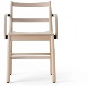 TrabA' Стул из бука с подлокотниками Julie 0020-le-ar