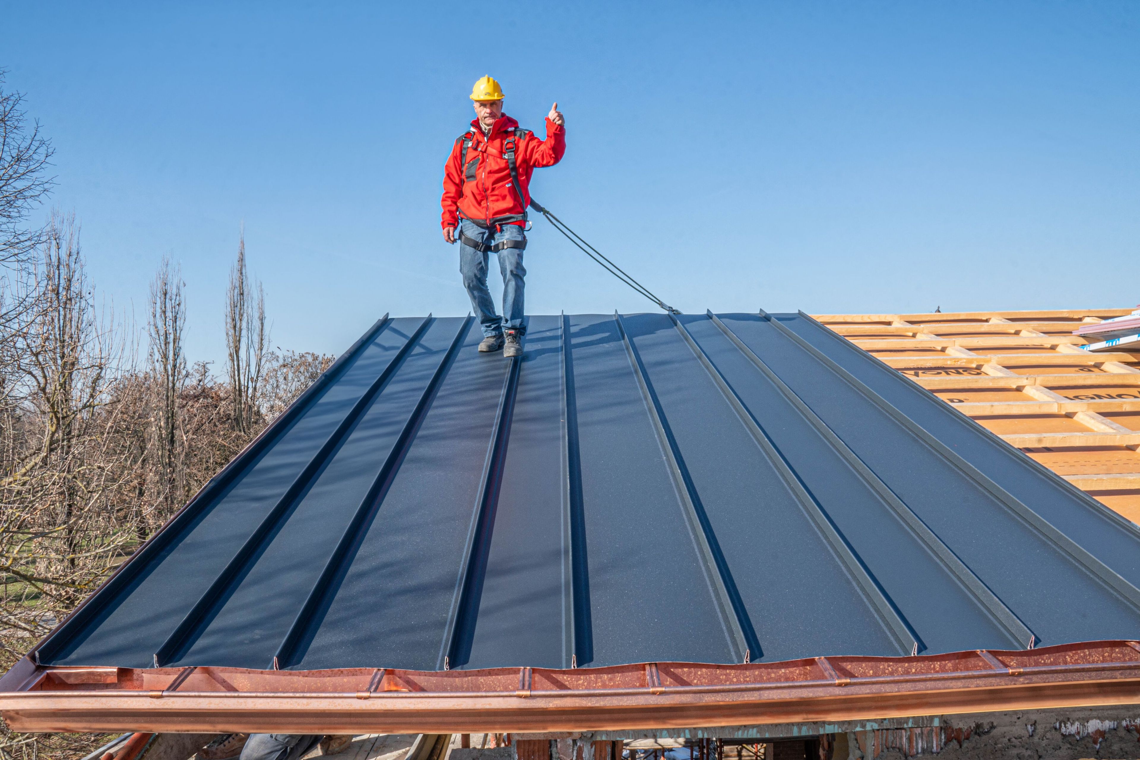 Система покрытия без видимых креплений Alubel кровельные системы и металлические профили ARCH-00066085 - Вид №1