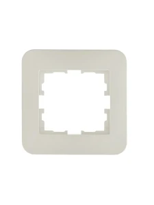 ASTI Рамка 1-ая горизонтальная б/вст крем