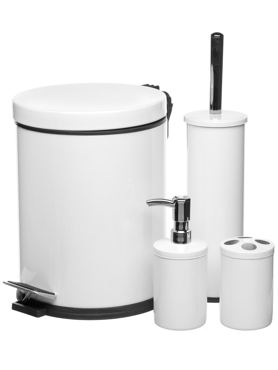 Набор аксессуаров для ванны Aquila 4Set White NAVAKO 11082