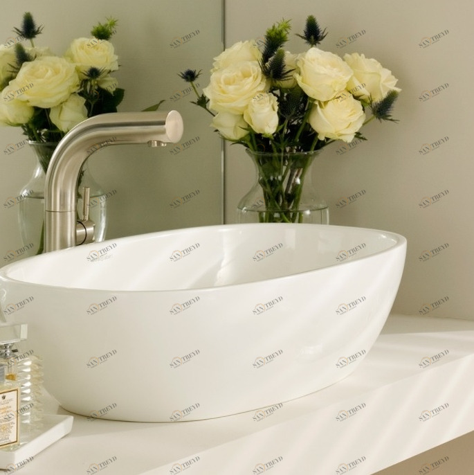 VBBAR64 Накладная раковина на столешницу  овальная Victoria + Albert 