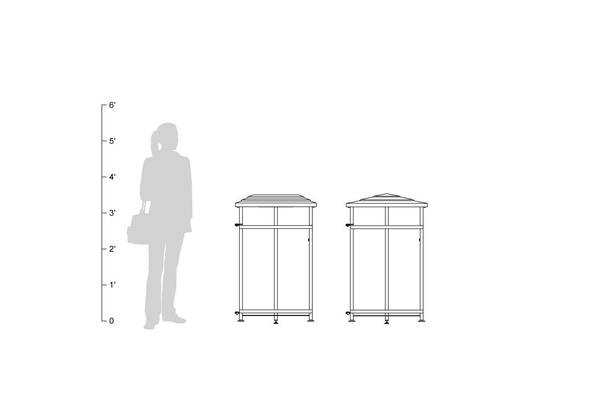 FSRT198 Приемник городского возрождения  Forms-surfaces  - Вид №12
