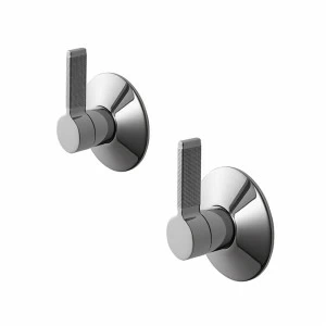 LUXE -   Комплект запорных клапанов 1/2 ”. Расход 59,94 л / мин. при 3 барах  Lignage NOKEN 100241756  CHROME