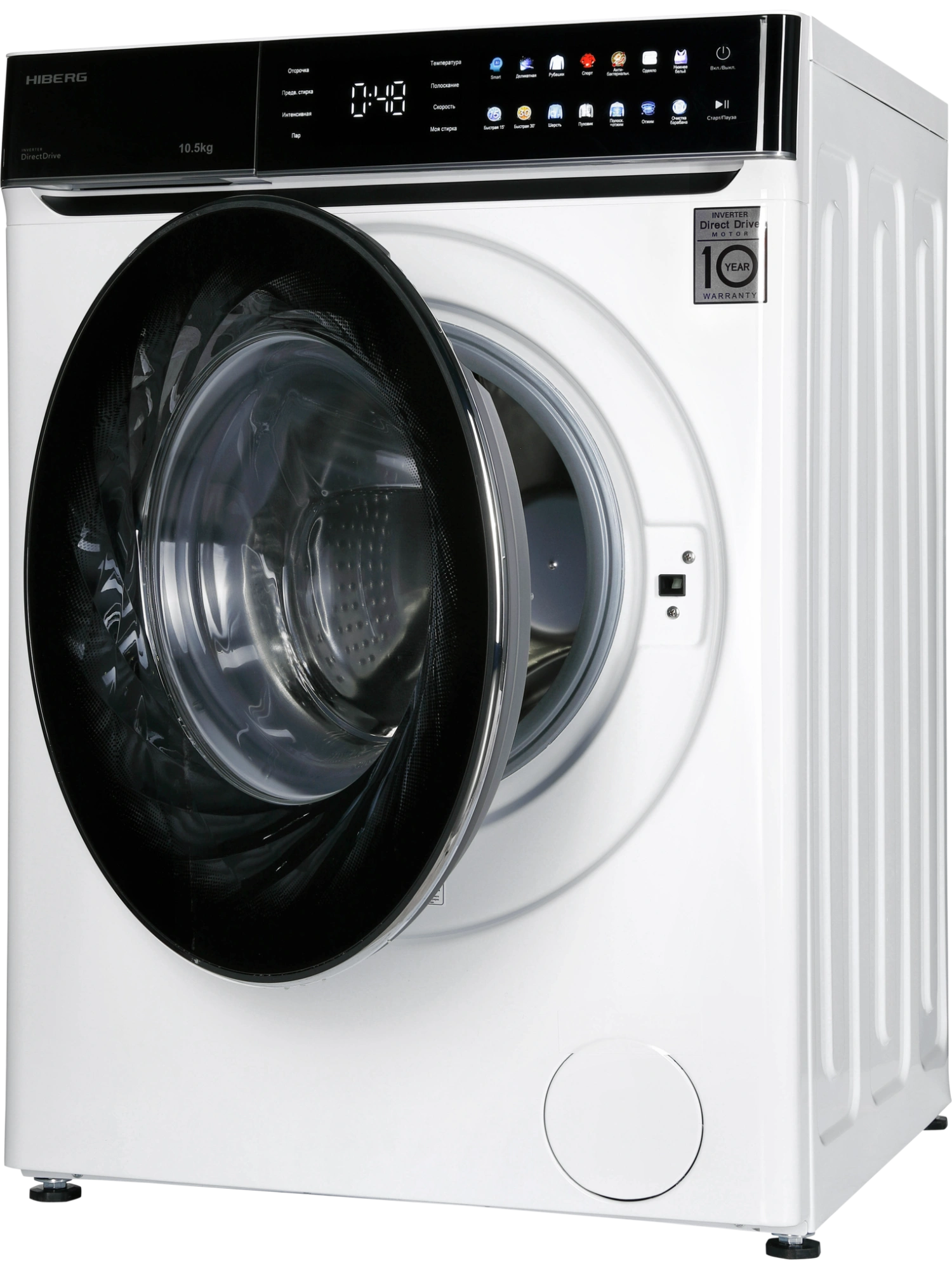 9238392 Стиральная машина HIBERG i-DDQ11 - 1014 W белый STDN-0103001 - Вид №2