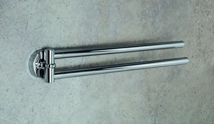 B2712 Полотенцедержатель 2-ой поворотный 35 см COLOMBO Basic Colombo Design - Вид №1