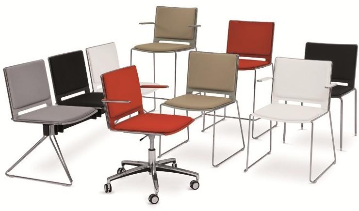 Diemmebi Стул-санки штабелируемый с подлокотниками Lafilò sun-id-1461985 - Вид №3