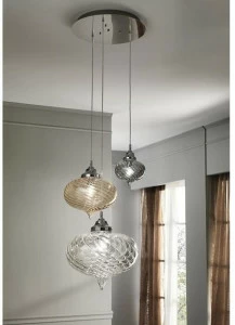 Cangini & Tucci Подвесной светильник из дутого стекла Arabesque 1249mx.3l