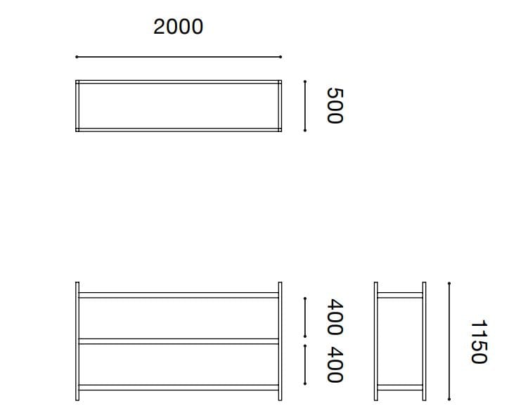 Модульная модульная библиотека Established&Sons сетка ARCH-00001898 - Вид №4