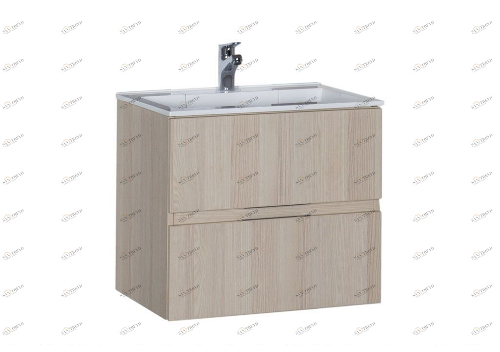 Тумба с раковиной Aquanet Алвита 60 ясень коимбра 0018273400181907