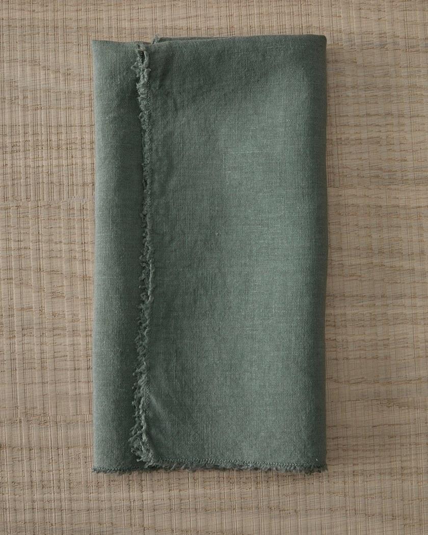 Society Limonta Легкие льняные салфетки с бахромой Tab sun-id-1347722 - Вид №1