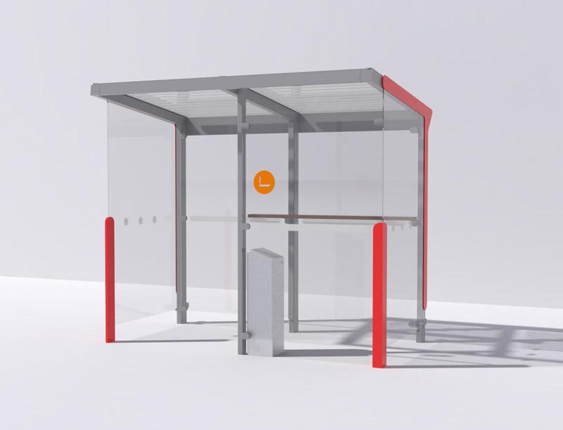 mmcité1 Навес из оцинкованной стали для курящих Aureo sun-id-1418109 - Вид №1