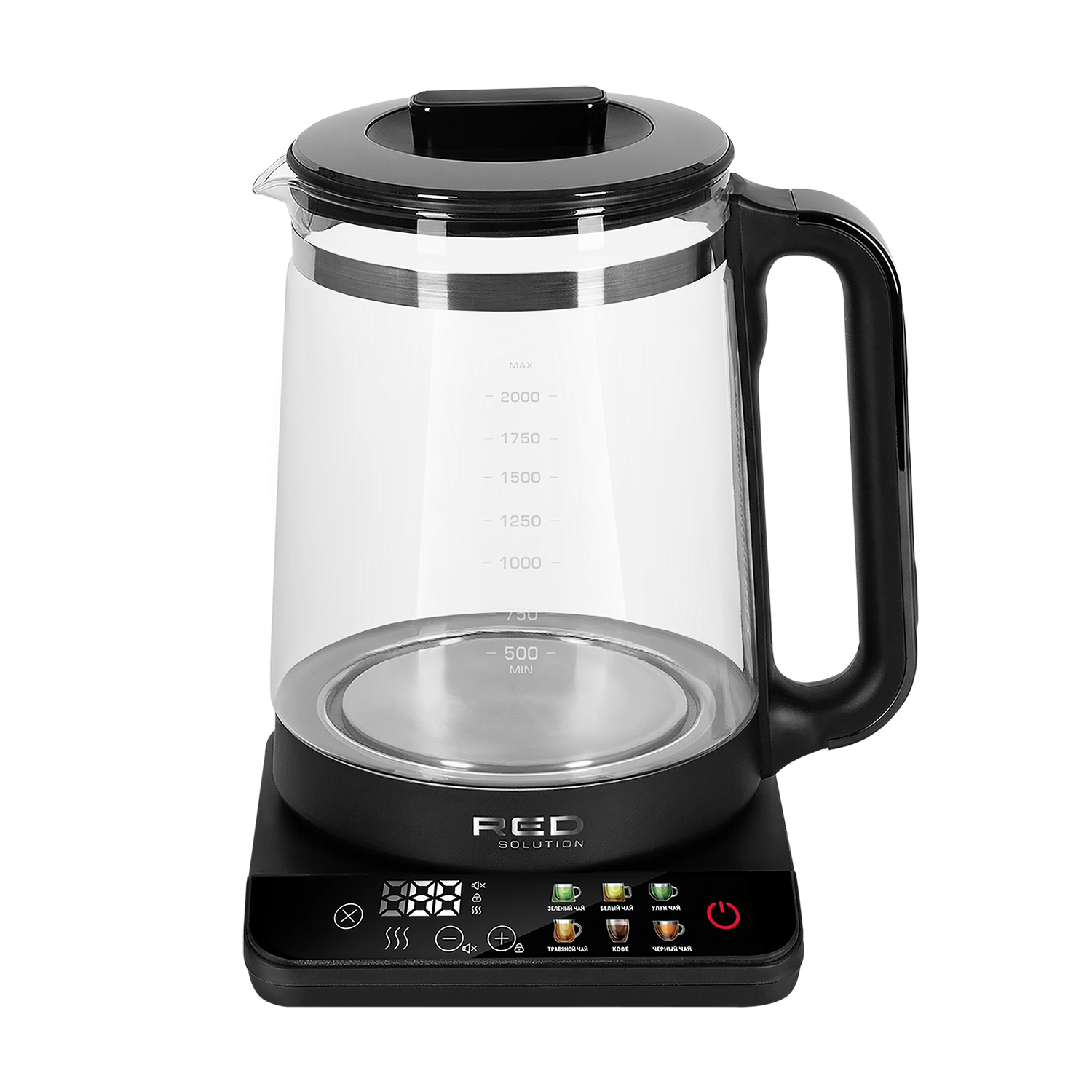 9125772 Электрочайник RED solution KG1330D прозрачный STDN-0027128