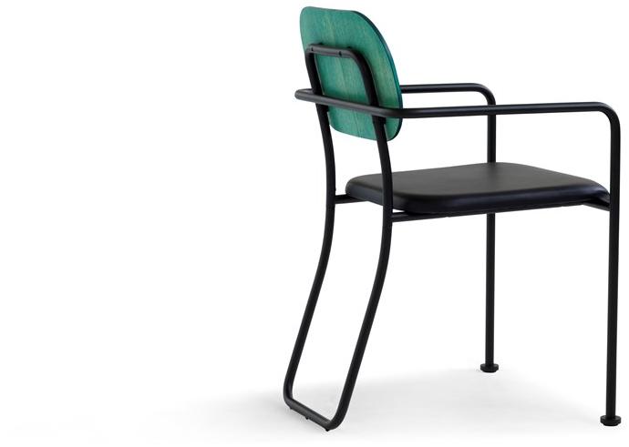 Blå Station Мягкое кожаное кресло с подлокотниками Åhus Bla Station sun-id-1485221 - Вид №26